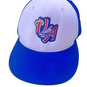 Performance Team Series Blue and White Ball Cap